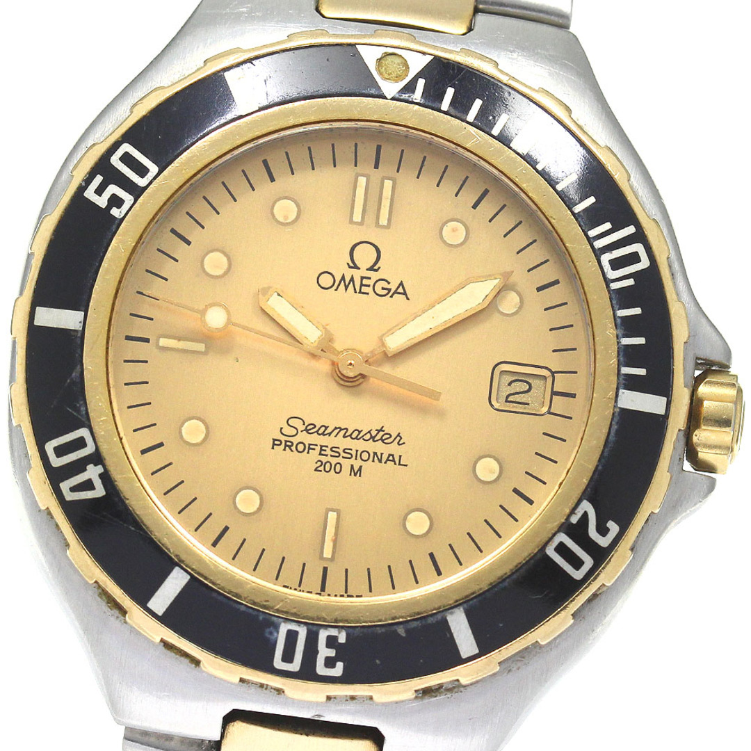 OMEGA(オメガ)のオメガ OMEGA シーマスター200ｍ YGコンビ デイト クォーツ メンズ _808167 メンズの時計(腕時計(アナログ))の商品写真