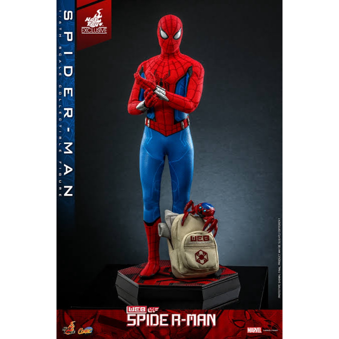 Hot Toys(ホットトイズ)のスパイダーマン　ホットトイズ（WEB OF SPIDERMAN） エンタメ/ホビーのフィギュア(アメコミ)の商品写真