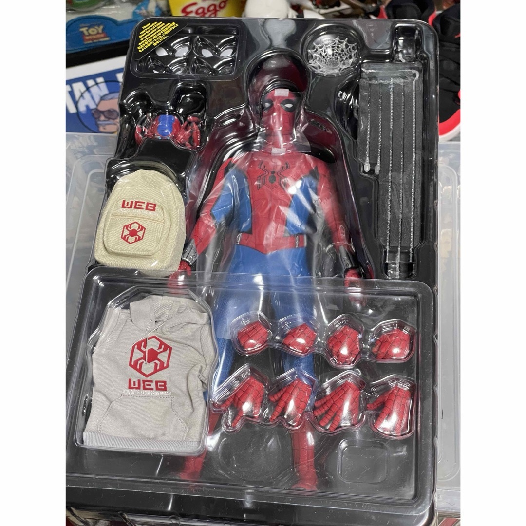 Hot Toys(ホットトイズ)のスパイダーマン　ホットトイズ（WEB OF SPIDERMAN） エンタメ/ホビーのフィギュア(アメコミ)の商品写真