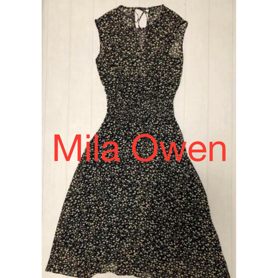 Mila Owen(ミラオーウェン)のミラオーウェン　花柄ワンピース レディースのワンピース(ロングワンピース/マキシワンピース)の商品写真
