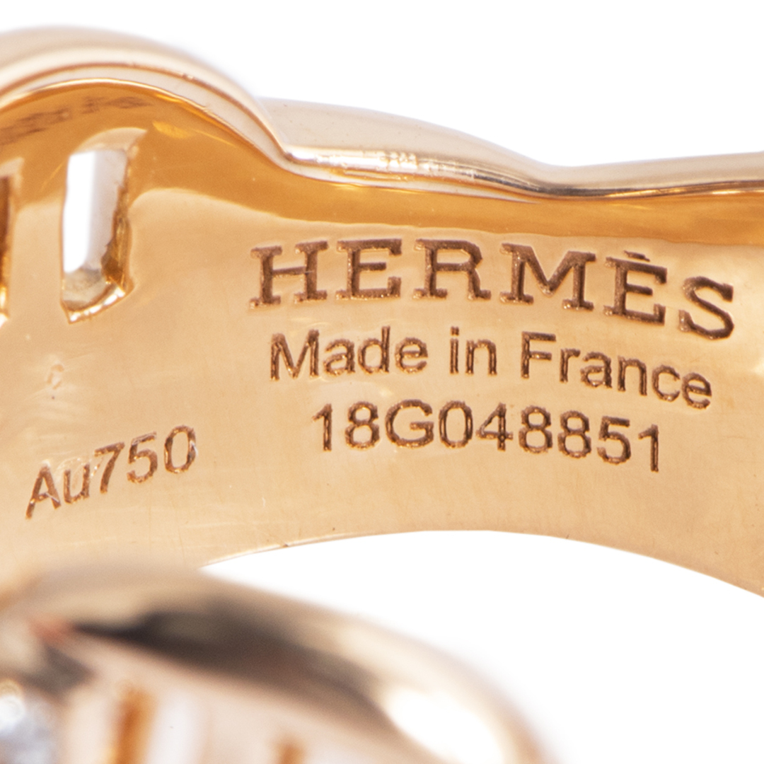 Hermes(エルメス)のHERMES エルメス アルシミ リング・指輪 10号【中古】 レディースのアクセサリー(リング(指輪))の商品写真