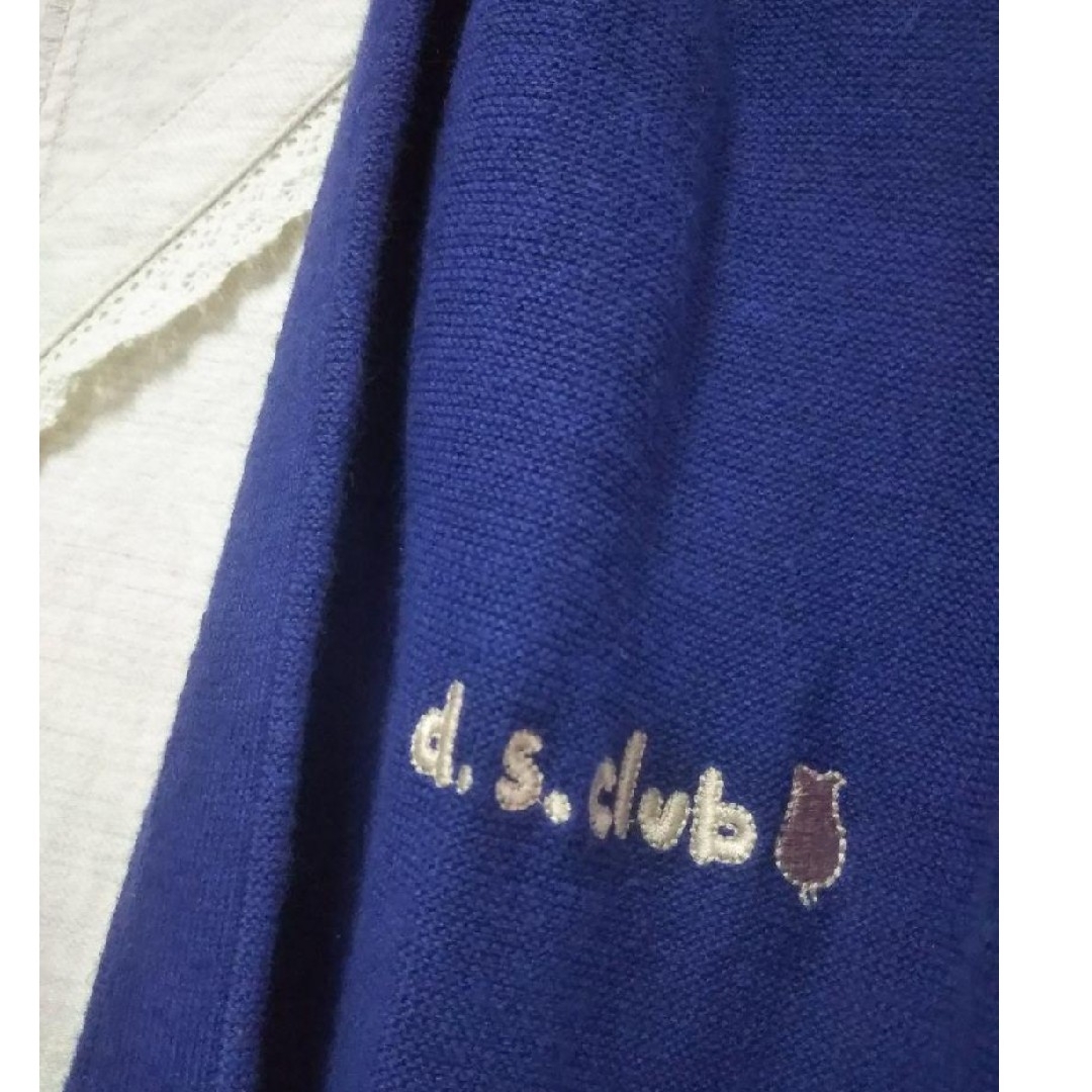 drug store's(ドラッグストアーズ)のdrug store's D.S.CLUB 七分袖 変型 綿麻カーディガン レディースのトップス(カーディガン)の商品写真
