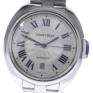 カルティエ(Cartier)のカルティエ CARTIER WSCL0007 クレ ドゥ カルティエ デイト 自動巻き メンズ 美品 _798285(腕時計(アナログ))