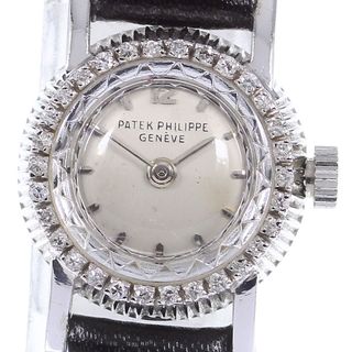 パテックフィリップ(PATEK PHILIPPE)の訳あり パテックフィリップ PATEK PHILIPPE 3006/2 K18WG 手巻き メンズ _751453(腕時計(アナログ))