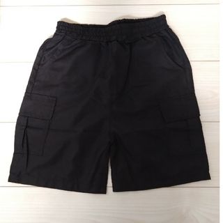 シーイン(SHEIN)の短パン 黒　140cm 150cm(パンツ/スパッツ)