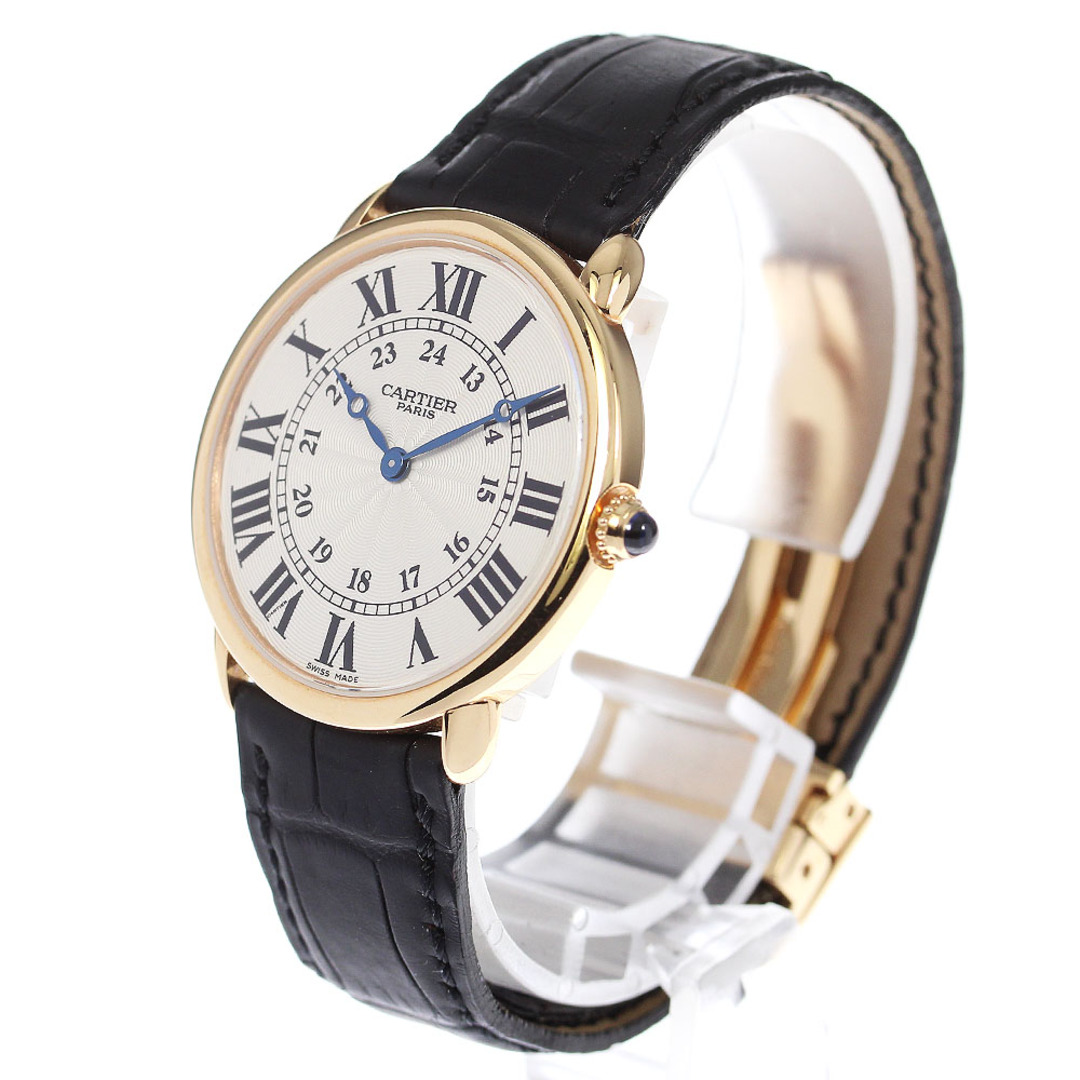 Cartier(カルティエ)のカルティエ CARTIER W1538051 ロンド ルイ カルティエ K18PG 手巻き メンズ 箱付き_804711 メンズの時計(腕時計(アナログ))の商品写真