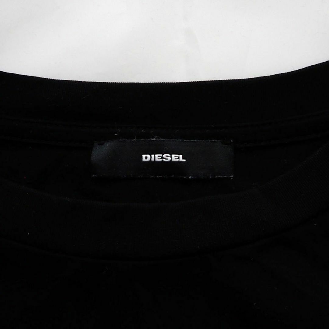 DIESEL(ディーゼル)のディーゼル ショルダーオープン DIESEL LOGOTシャツ[b37-32] レディースのトップス(Tシャツ(長袖/七分))の商品写真