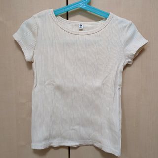 ユニクロ(UNIQLO)のUNIQLO　半袖カットソー　110(Tシャツ/カットソー)