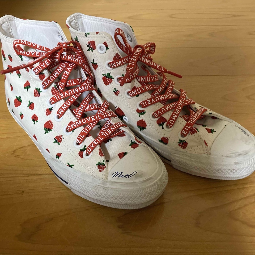 CONVERSE TOKYO(コンバーストウキョウ)のCONVERSE TOKYO×MUVEIL ALL STAR 100HI レディースの靴/シューズ(スニーカー)の商品写真