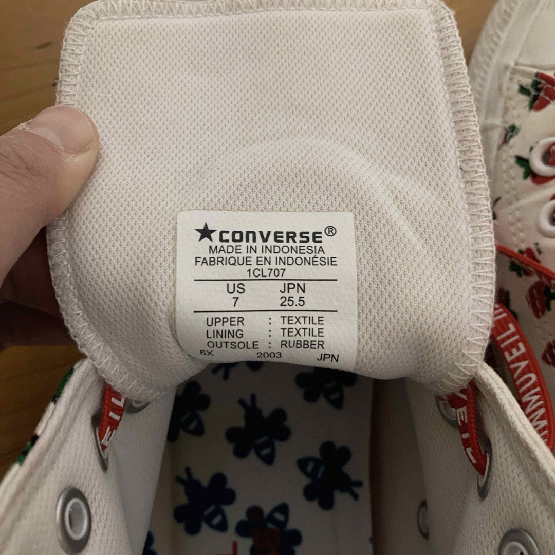 CONVERSE TOKYO(コンバーストウキョウ)のCONVERSE TOKYO×MUVEIL ALL STAR 100HI レディースの靴/シューズ(スニーカー)の商品写真