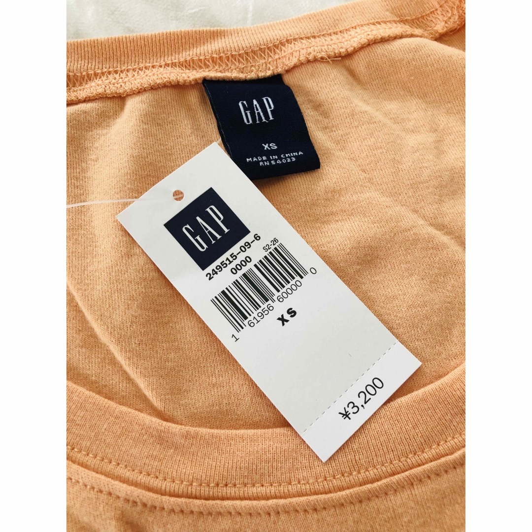 GAP(ギャップ)の値下げ未使用GAPギャップ★長袖Tシャツ 2枚セット タグ付★1枚3200円の品 レディースのトップス(Tシャツ(半袖/袖なし))の商品写真