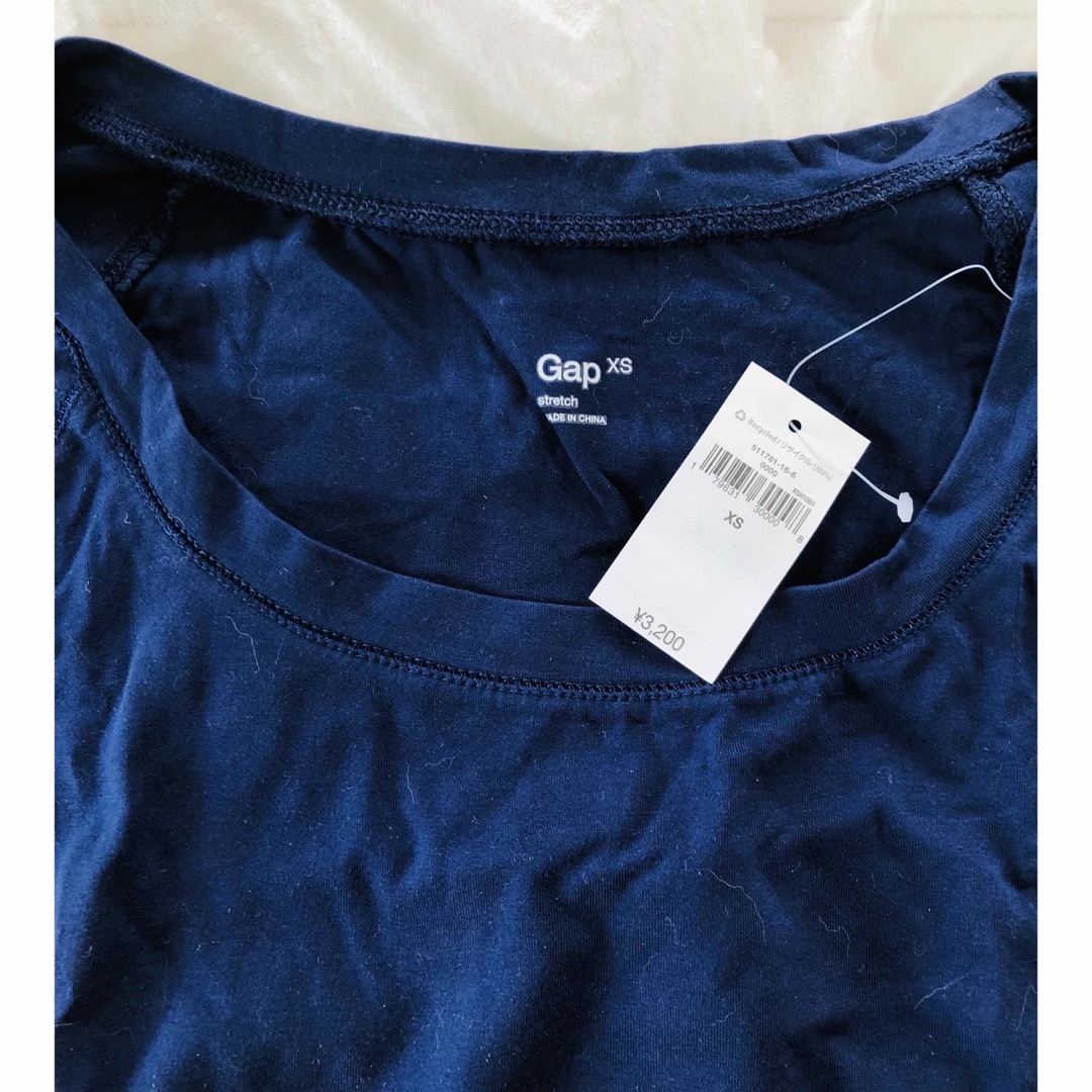 GAP(ギャップ)の値下げ未使用GAPギャップ★長袖Tシャツ 2枚セット タグ付★1枚3200円の品 レディースのトップス(Tシャツ(半袖/袖なし))の商品写真