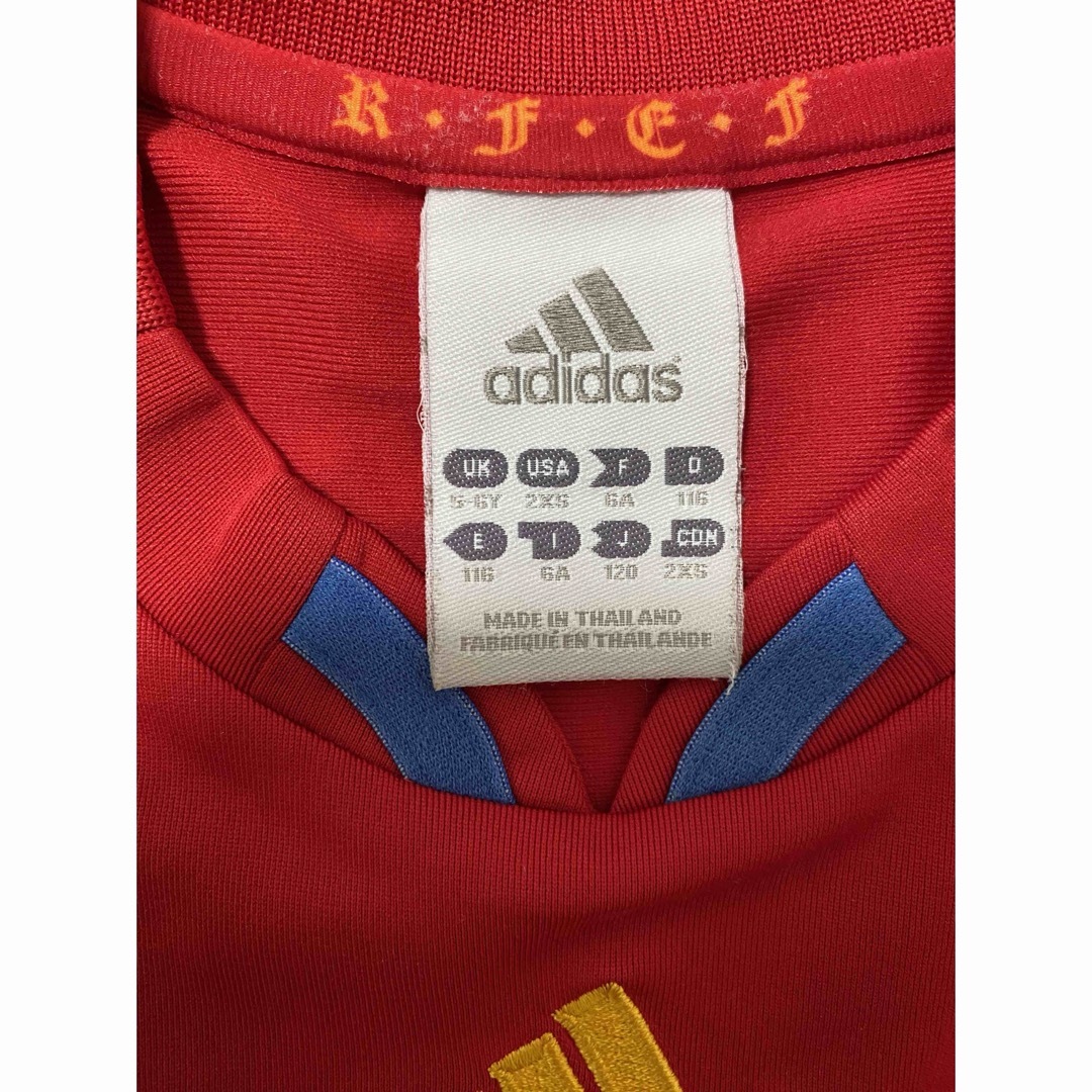 adidas(アディダス)のadidasスペイン代表　ユニフォーム キッズ/ベビー/マタニティのキッズ服男の子用(90cm~)(Tシャツ/カットソー)の商品写真