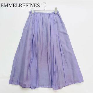 EMMEL REFINES - EMMELREFINES エメルリファインズ  スカート パープル 紫 M