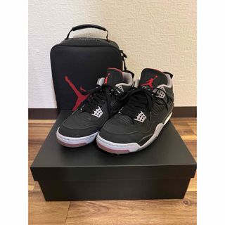 ジョーダン(Jordan Brand（NIKE）)のused【大人気即完売JORDAN4 GOLF ブレッド 26.0cm】バック付(シューズ)