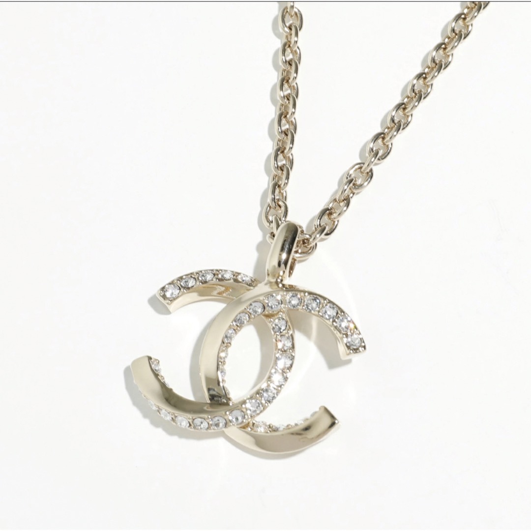 CHANEL(シャネル)の23B CHANEL シャネル　CCロゴ　ネックレス レディースのアクセサリー(ネックレス)の商品写真