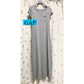 GAP - GAP カットソー ワンピース　グレー　ポケット付】 XXS レディース