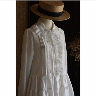 Victorian maiden - セラフィム　SERAPHIM ティアードドレス　ワンピース　ホワイト