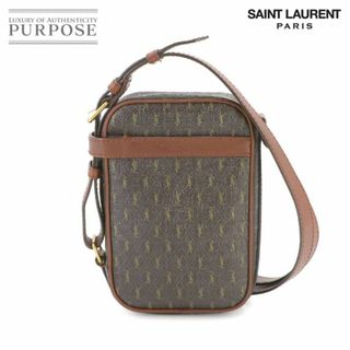 サンローラン(Saint Laurent)の新品同様 サンローラン パリ SAINT LAURENT PARIS ル モノグラム クロスボディ ポーチ ショルダー バッグ チェスナット 6855342 VLP 90230538(ショルダーバッグ)