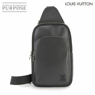 ルイヴィトン(LOUIS VUITTON)の未使用 展示品 ルイ ヴィトン LOUIS VUITTON タイガ アヴェニュー スリング バッグ ボディ バッグ ブラック M30863 RFID VLP 90231298(ボディーバッグ)