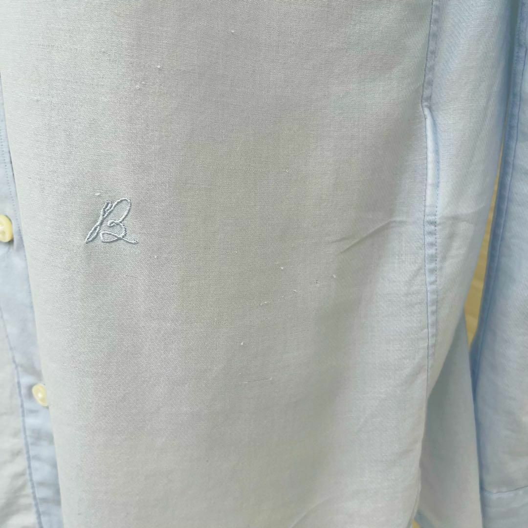 MADISONBLUE(マディソンブルー)のマディソンブルー＊コットンマダムシャツ　薄手　刺繍　ライトブルー　02 レディースのトップス(シャツ/ブラウス(長袖/七分))の商品写真