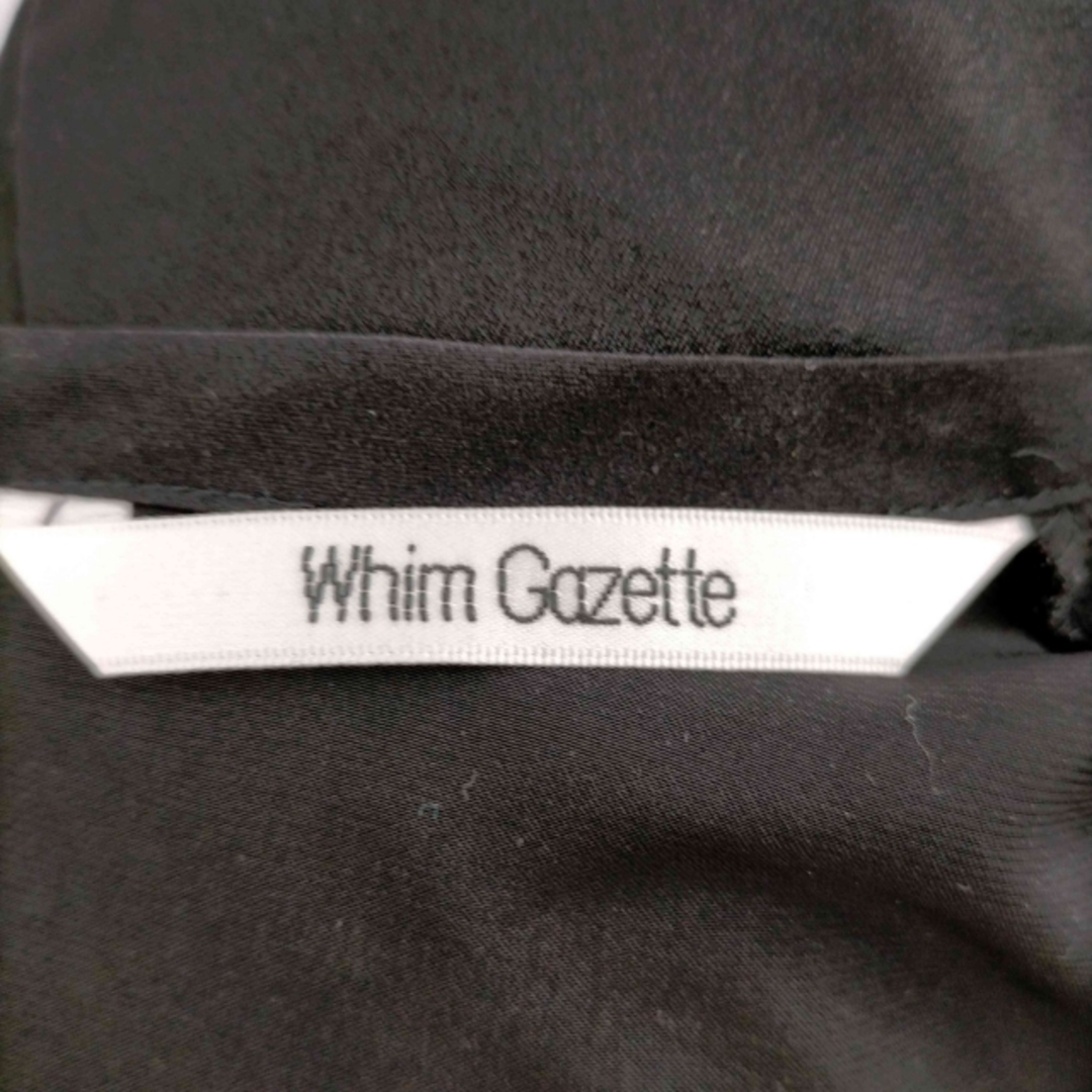 Whim Gazette(ウィムガゼット)のWhim Gazette(ウィムガゼット) サテン袖バルーンブラウス レディース レディースのトップス(シャツ/ブラウス(長袖/七分))の商品写真