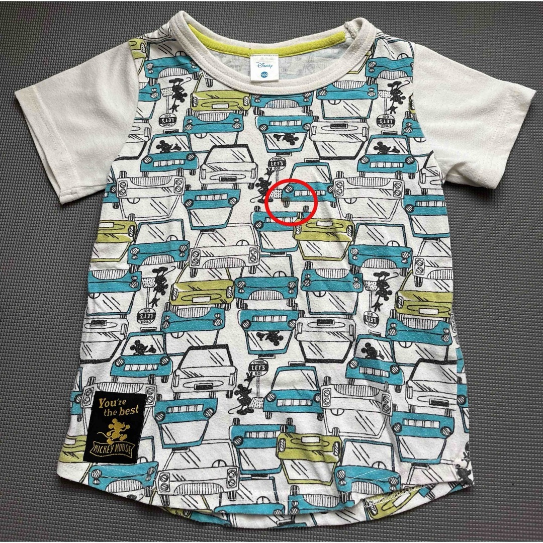 GAP(ギャップ)の95、100 半袖 七分袖 5枚 GAP Disney breeze 男の子 キッズ/ベビー/マタニティのキッズ服男の子用(90cm~)(Tシャツ/カットソー)の商品写真