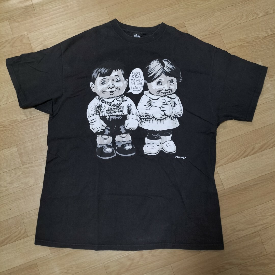 STUSSY(ステューシー)の中古　STUSSY　Tシャツ　XL　匿名配送 メンズのトップス(Tシャツ/カットソー(半袖/袖なし))の商品写真