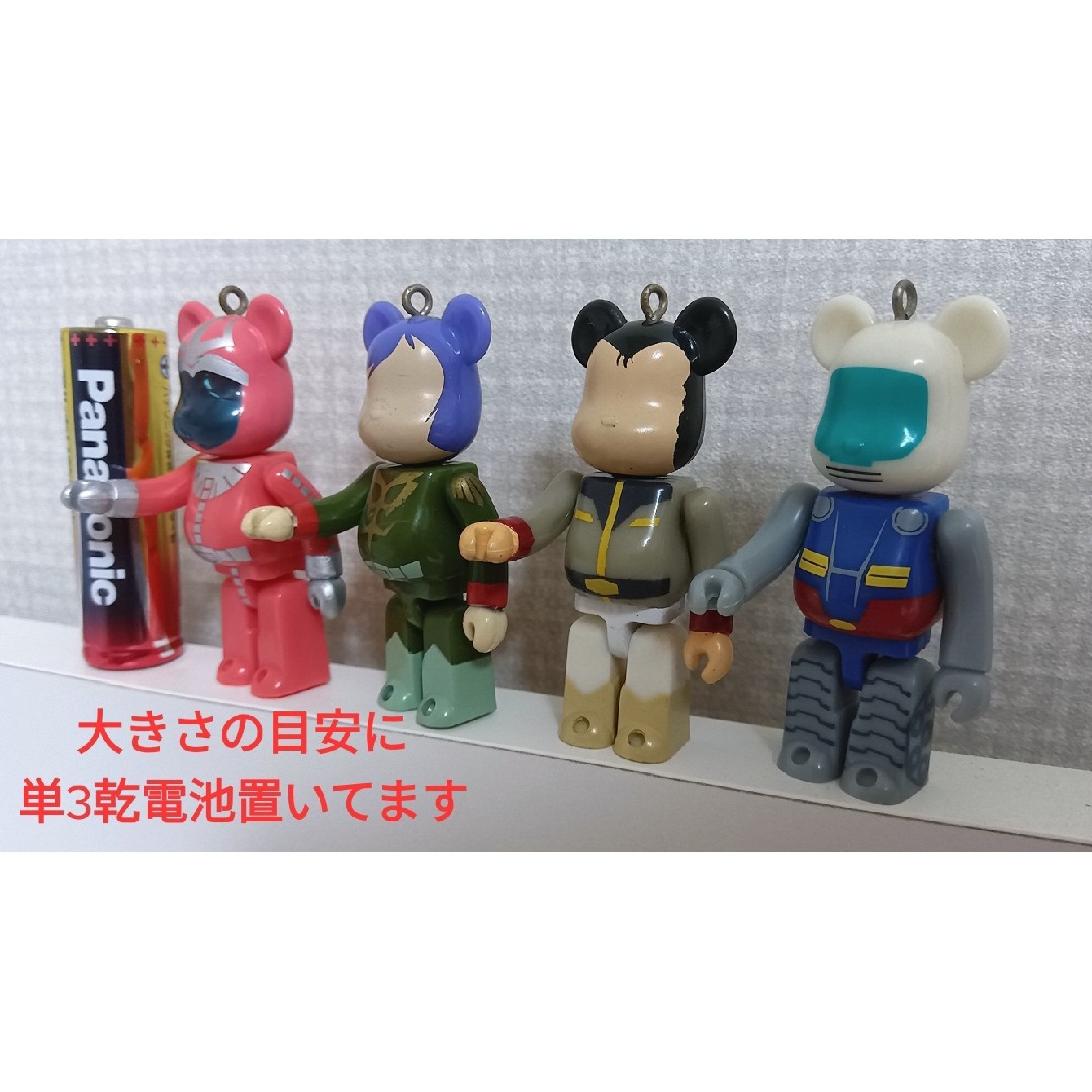 BE@RBRICK(ベアブリック)の機動戦士ガンダム ベアブリック エンタメ/ホビーのおもちゃ/ぬいぐるみ(キャラクターグッズ)の商品写真