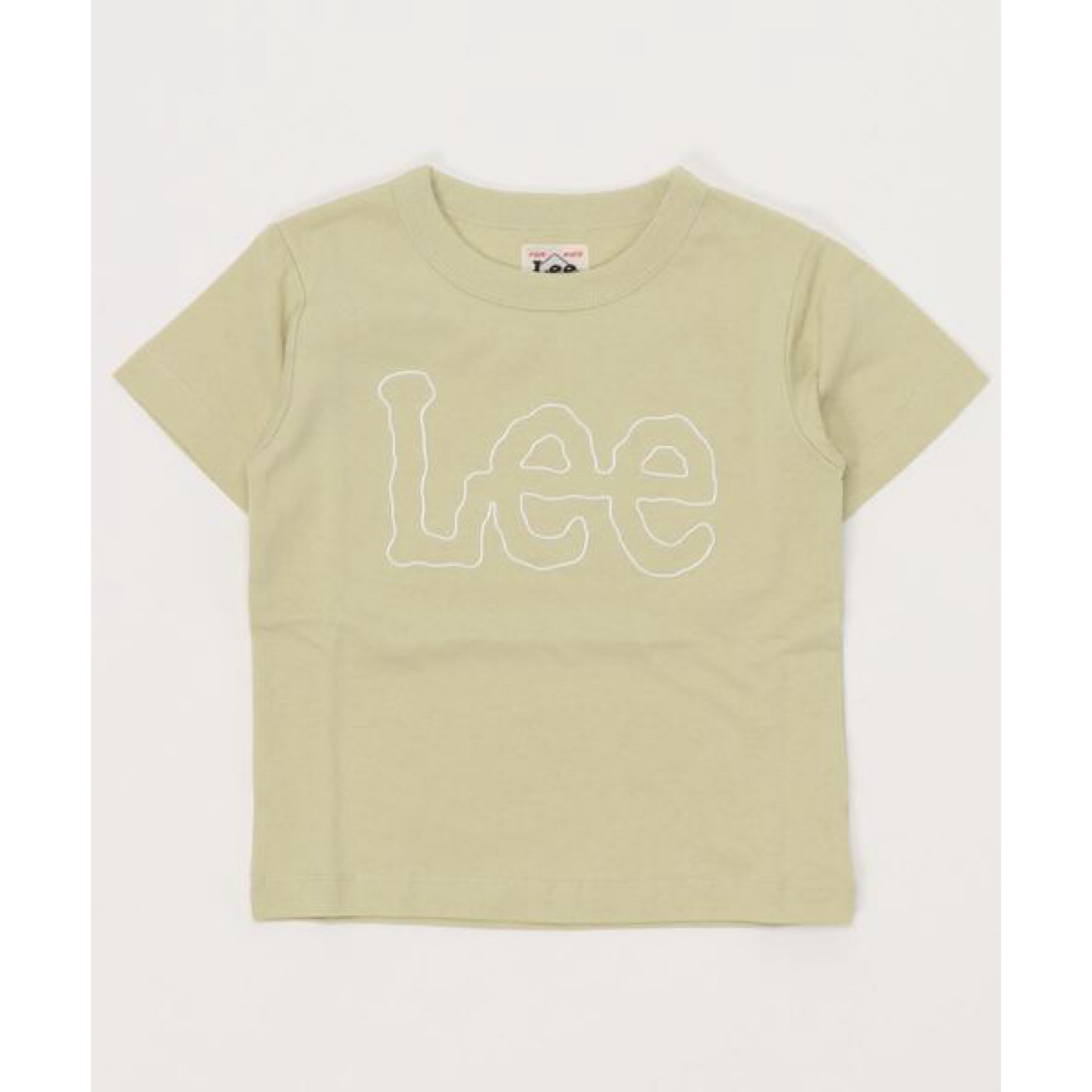 Lee(リー)の新品 Lee キッズ 半袖 刺繍ロゴ Tシャツ 130 グリーン キッズ/ベビー/マタニティのキッズ服男の子用(90cm~)(Tシャツ/カットソー)の商品写真