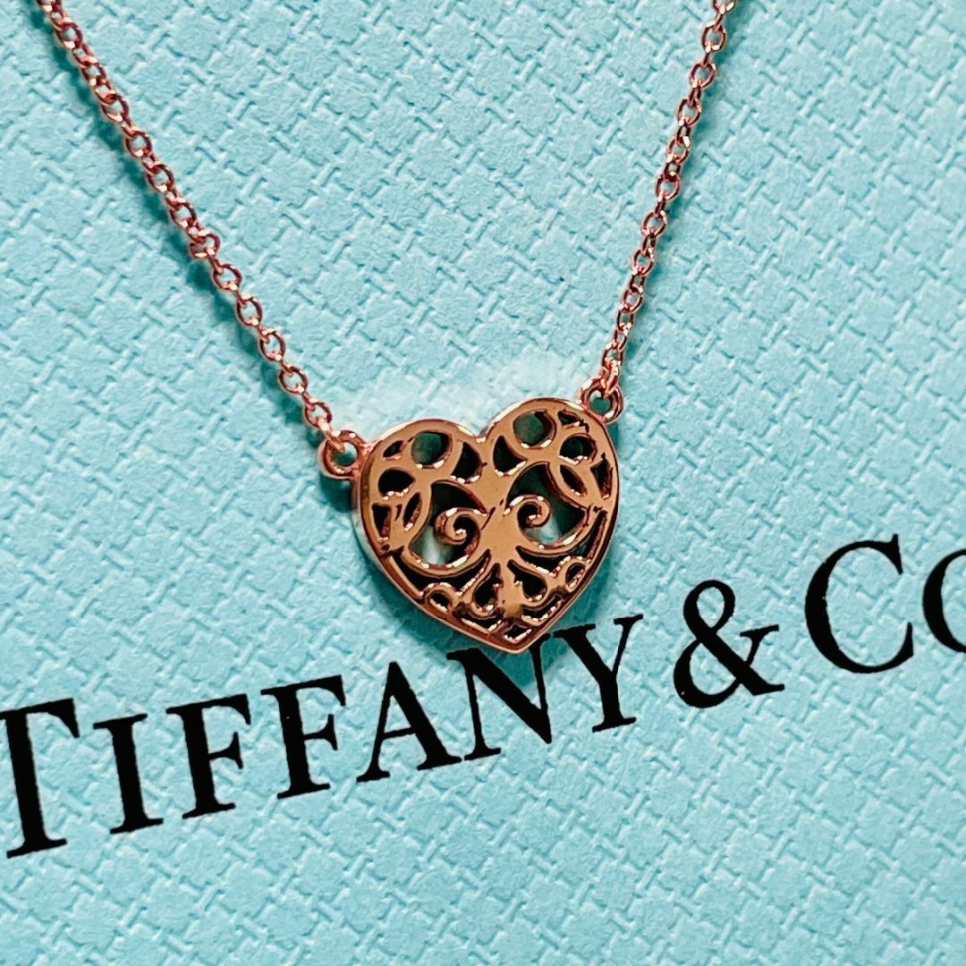 Tiffany & Co.(ティファニー)のティファニー メタル エンチャントハート ネックレス ★923 レディースのアクセサリー(ネックレス)の商品写真