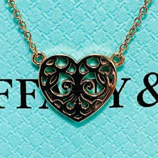 ティファニー(Tiffany & Co.)のティファニー メタル エンチャントハート ネックレス ★923(ネックレス)