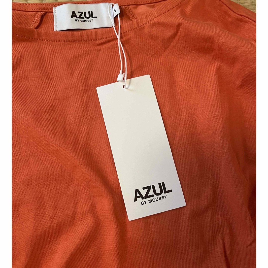 AZUL by moussy(アズールバイマウジー)の新品・未使用 AZUL カットソー レディースのトップス(カットソー(長袖/七分))の商品写真