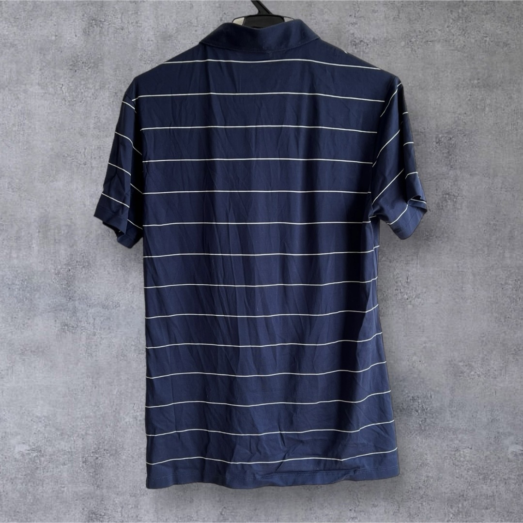LACOSTE(ラコステ)のラコステ ポロシャツ 半袖 ストライプ サイズ3 M L Lacoste メンズのトップス(ポロシャツ)の商品写真