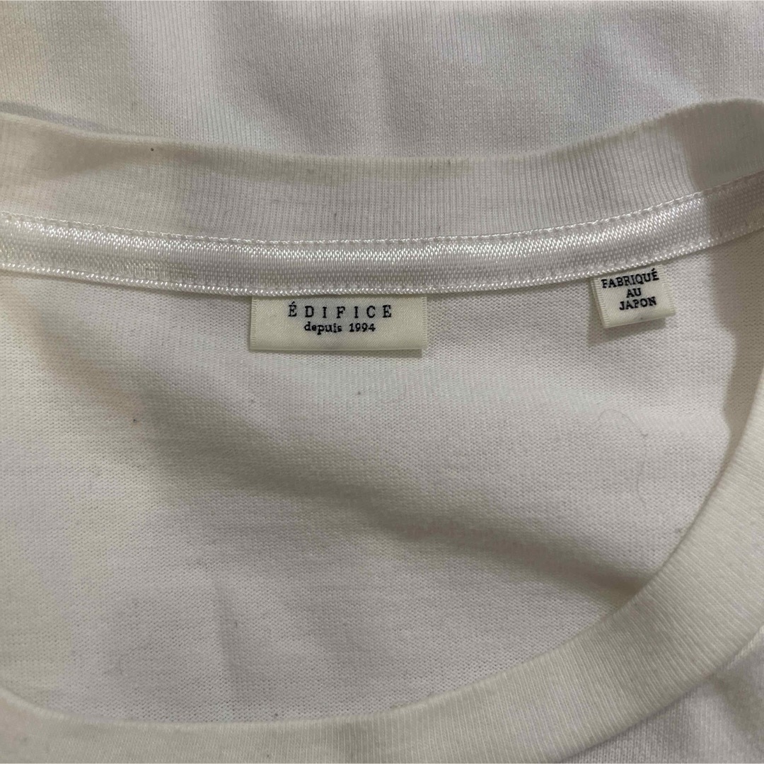 EDIFICE(エディフィス)のエディフィス　EDIFICE Tシャツ　半袖 メンズのトップス(Tシャツ/カットソー(半袖/袖なし))の商品写真