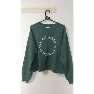 ユナイテッドアローズグリーンレーベルリラクシング(UNITED ARROWS green label relaxing)のグリーンレーベル購入 薄めカットソー グリーン緑 大人お洒落(カットソー(長袖/七分))