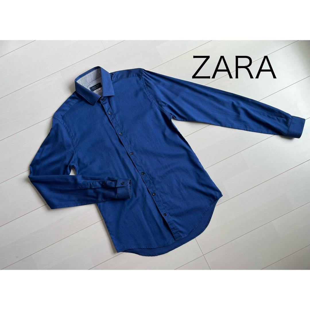 ZARA(ザラ)のZARA  MAN  長袖シャツ　メンズ　ポロシャツ SLIM FIT メンズのトップス(シャツ)の商品写真