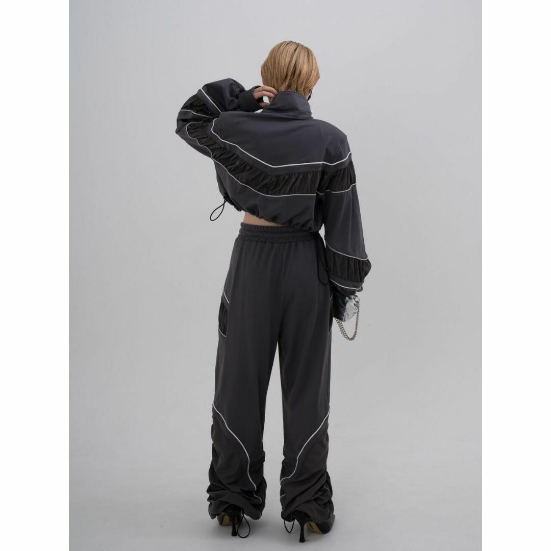 完売品 新品 neith.  Blocking Track Pants Gray レディースのパンツ(カジュアルパンツ)の商品写真