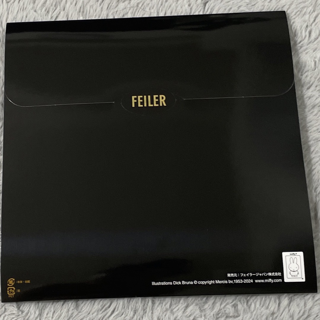 FEILER(フェイラー)のフェイラー　ミッフィーアンドボリススイーツ　ハンカチ　新品未使用 レディースのファッション小物(ハンカチ)の商品写真