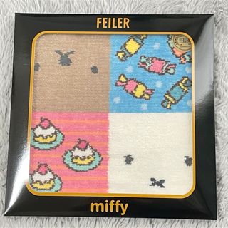 フェイラー(FEILER)のフェイラー　ミッフィーアンドボリススイーツ　ハンカチ　新品未使用(ハンカチ)