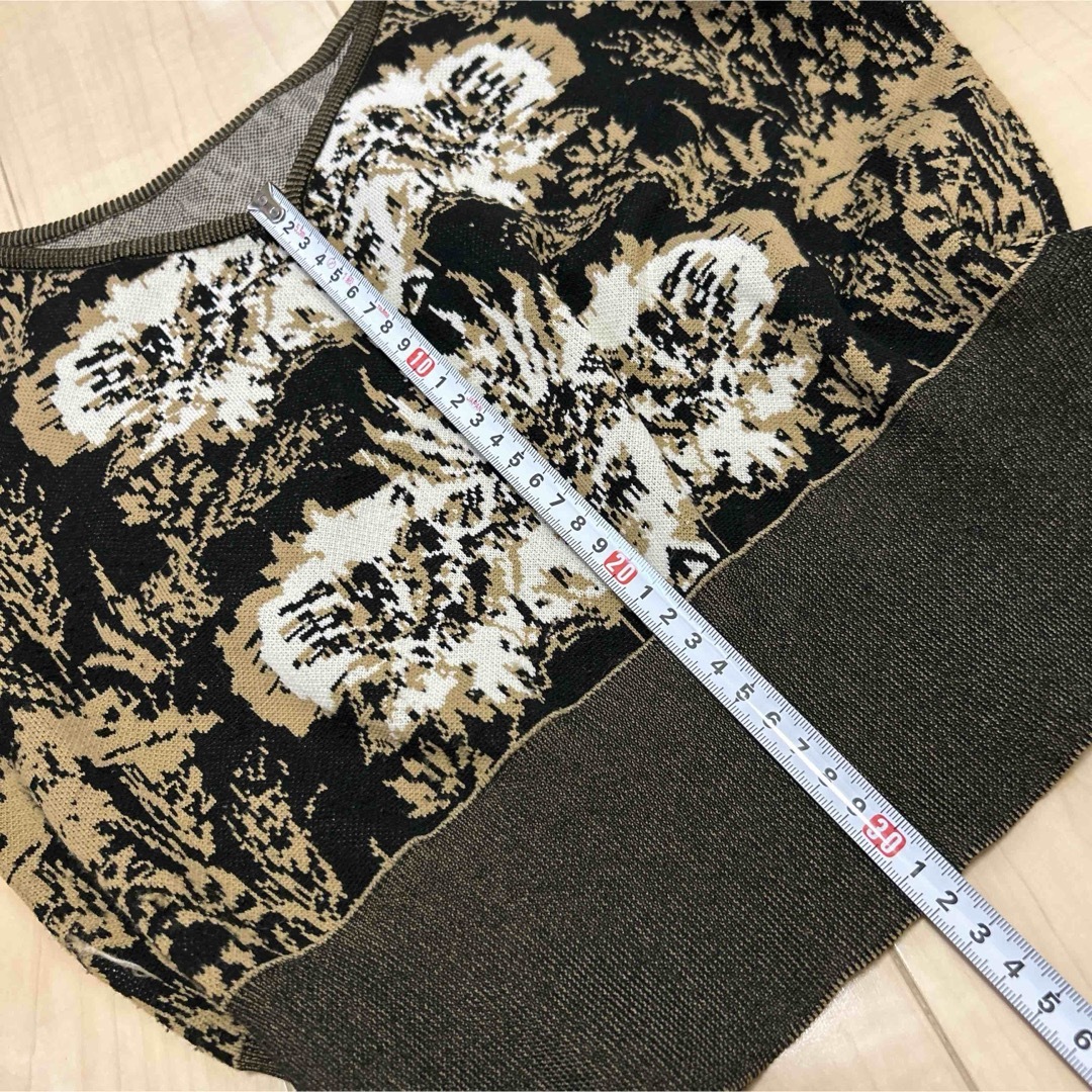 EMODA(エモダ)のスナイデル　半袖ニット　ショート丈 レディースのトップス(Tシャツ(半袖/袖なし))の商品写真