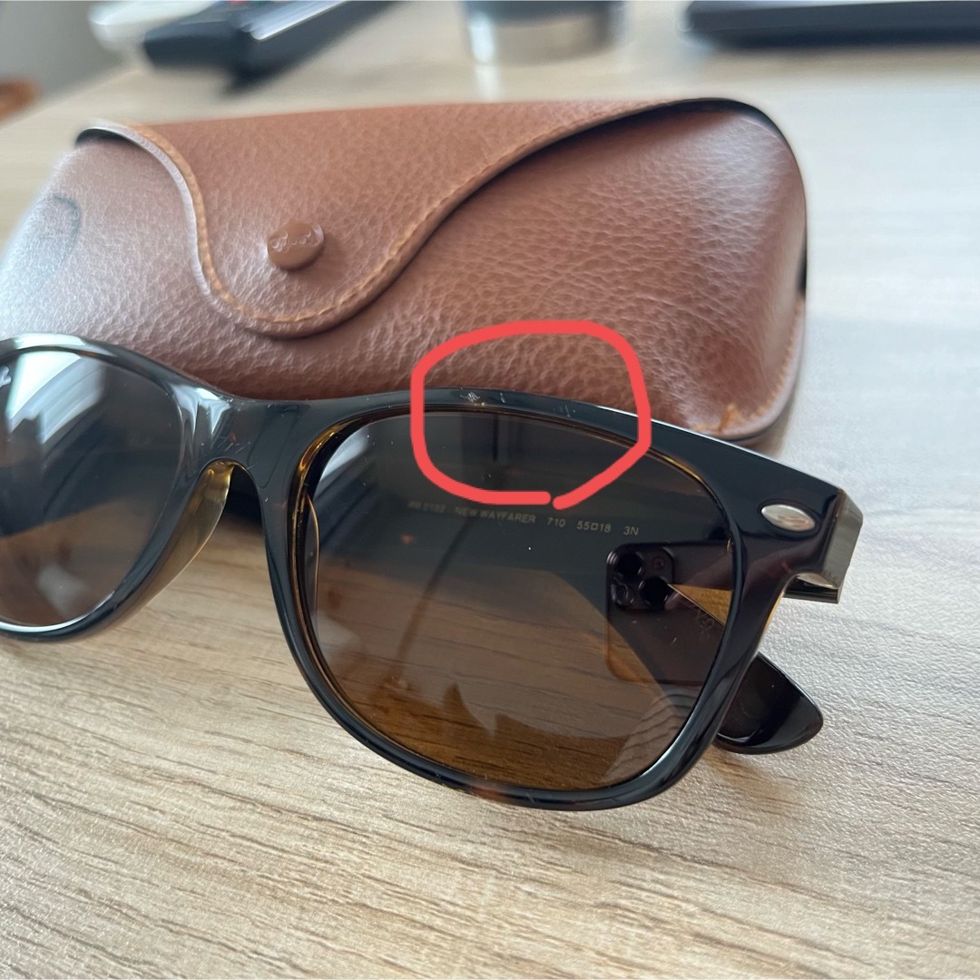 Ray-Ban(レイバン)のRay Ban RB2132 NEW WAY FARER レディースのファッション小物(サングラス/メガネ)の商品写真