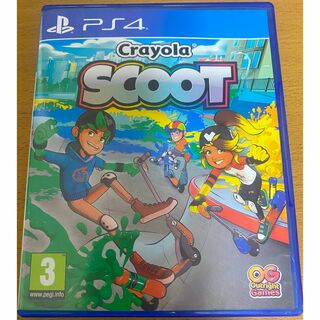 ★PS4★海外版・欧州版★ Crayola Scoot 中古(家庭用ゲームソフト)