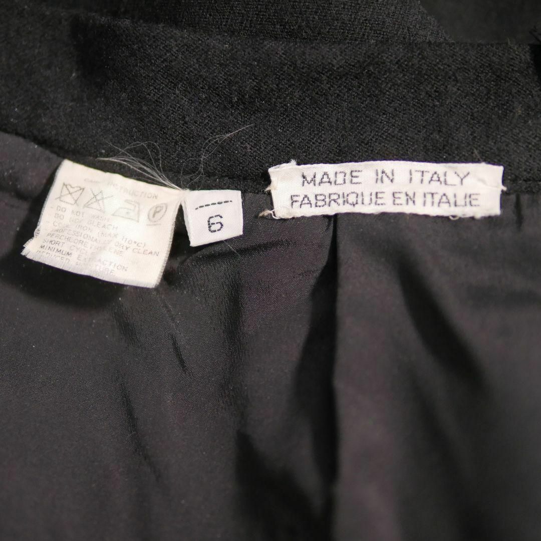 valentino garavani(ヴァレンティノガラヴァーニ)の美品 ヴァレンティノ ガラヴァーニ タイト スカート 膝丈 ウール ブラック 9 レディースのスカート(ひざ丈スカート)の商品写真