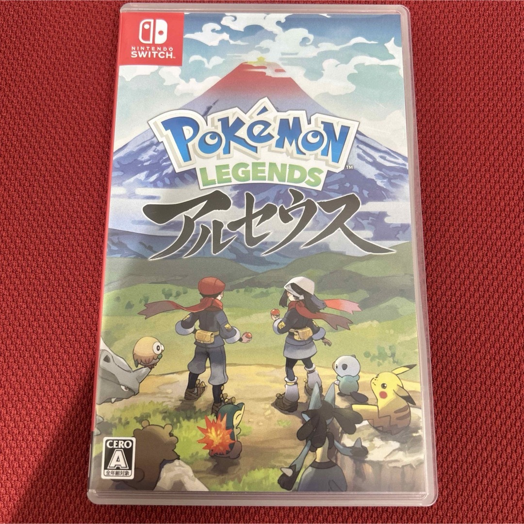 Nintendo Switch(ニンテンドースイッチ)のPokemon LEGENDS アルセウス　 SWITCH ポケモンレジェンズ エンタメ/ホビーのゲームソフト/ゲーム機本体(家庭用ゲームソフト)の商品写真