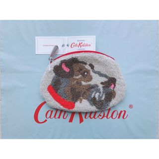 キャスキッドソン(Cath Kidston)の【新品未使用】キャスキッドソン ドッグ ポーチ シーリハムテリア コインケース(コインケース)