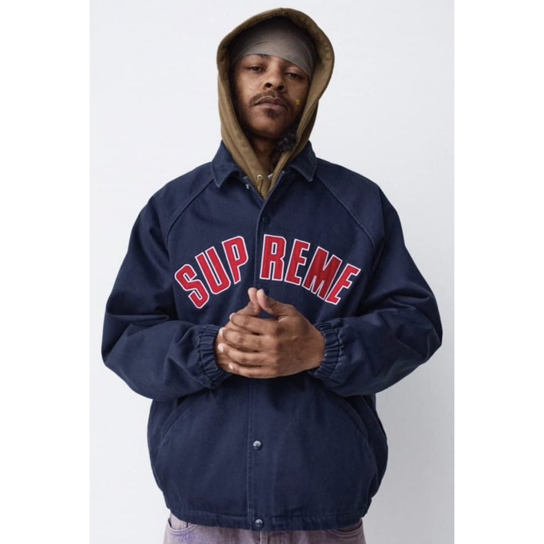 Supreme(シュプリーム)のM supreme Arc Denim Coaches Jacket メンズのジャケット/アウター(Gジャン/デニムジャケット)の商品写真