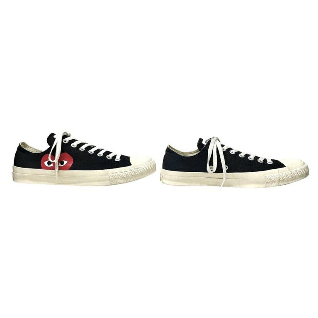 COMME des GARCONS(コムデギャルソン)のPLAY COMME des GARCONS × CONVERSE Chuck Taylor Low ハートロゴローカットスニーカー チャックテイラー シューズ メンズの靴/シューズ(スニーカー)の商品写真