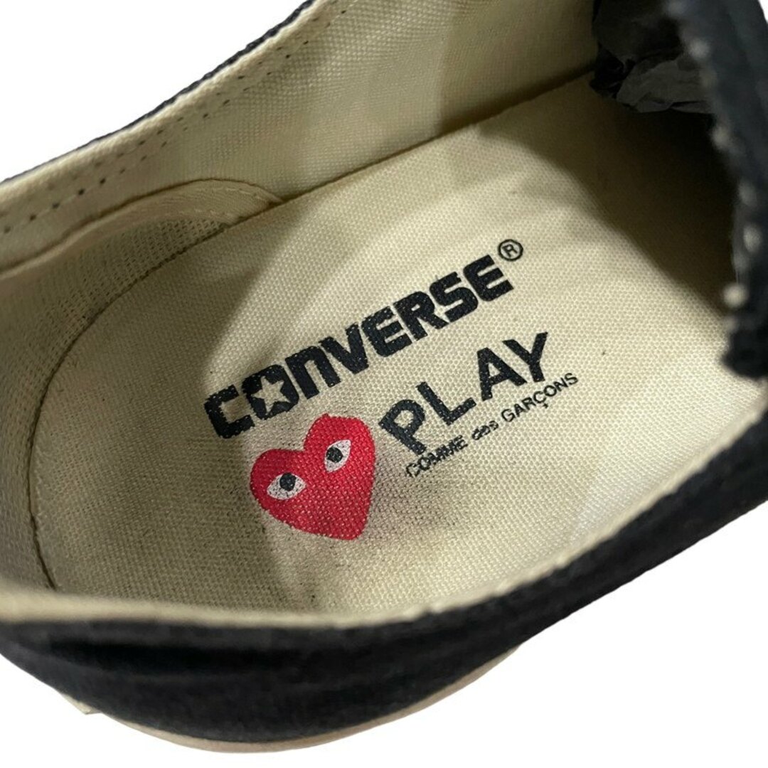 COMME des GARCONS(コムデギャルソン)のPLAY COMME des GARCONS × CONVERSE Chuck Taylor Low ハートロゴローカットスニーカー チャックテイラー シューズ メンズの靴/シューズ(スニーカー)の商品写真