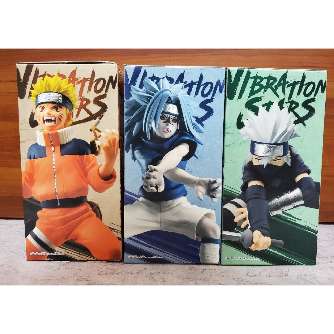 NARUTO ナルト VIBRATION STARS フィギュア 3体セット エンタメ/ホビーのフィギュア(アニメ/ゲーム)の商品写真